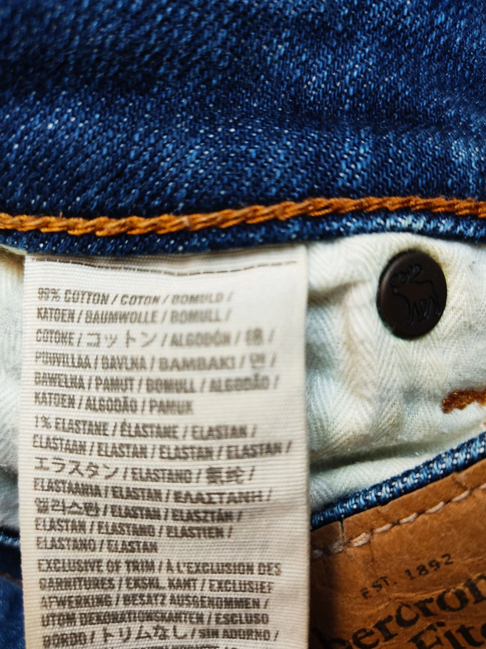 Jeans voor dames skinny Abercrombie and Fitch W24 XS 34 in goede staat – photo 7